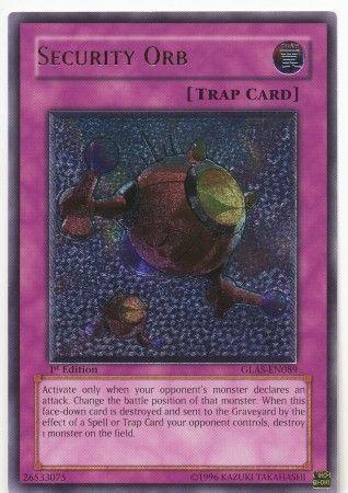 Security Orb [Ultimate Rare 1st Edition] GLAS-EN089