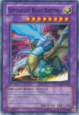 Superalloy Beast Raptinus [1st Edition] GLAS-EN042