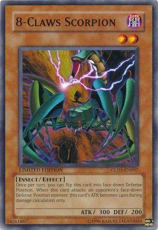 8-Claws Scorpion GLD1-EN007