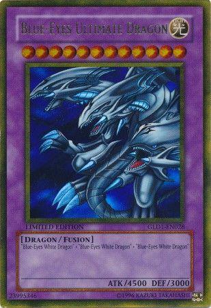Blue-Eyes Ultimate Dragon GLD1-EN028
