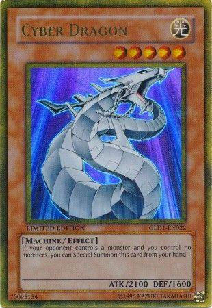 Cyber Dragon GLD1-EN022