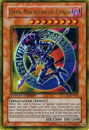 Dark Magician of Chaos GLD1-EN016