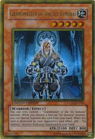 Grandmaster of the Six Samurai GLD1-EN026