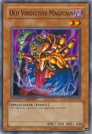 Old Vindictive Magician GLD1-EN013