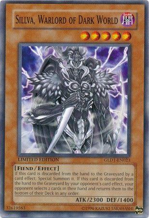 Sillva, Warlord of Dark World GLD1-EN023