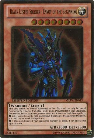 Black Luster Soldier - Envoy of the Beginning GLD4-EN013