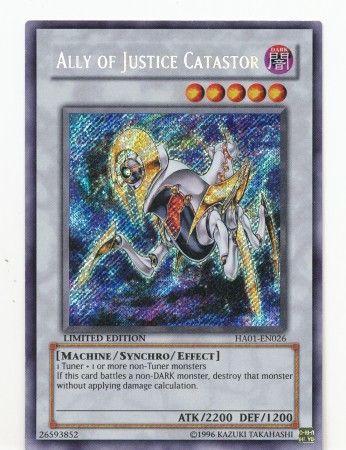 Ally of Justice Catastor [1st Edition] HA01-EN026