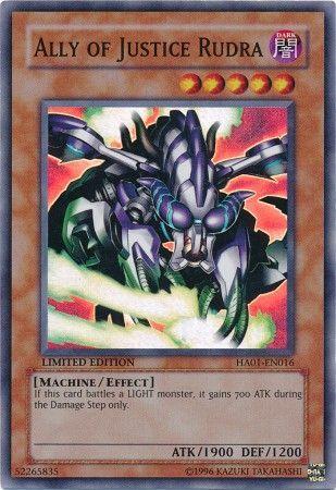 Ally of Justice Rudra [1st Edition] HA01-EN016