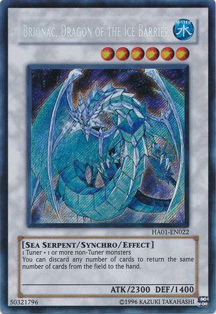 Brionac, Dragon of the Ice Barrier HA01-EN022
