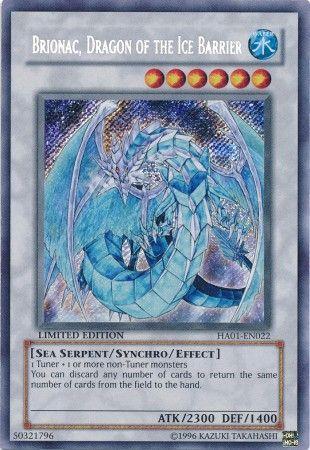 Brionac, Dragon of the Ice Barrier [1st Edition] HA01-EN022