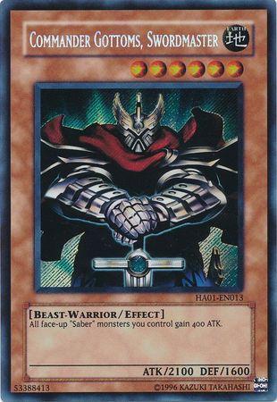 Commander Gottoms, Swordmaster HA01-EN013