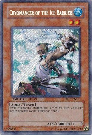 Cryomancer of the Ice Barrier [1st Edition] HA01-EN003