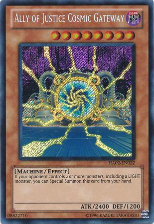 Ally of Justice Cosmic Gateway HA02-EN022