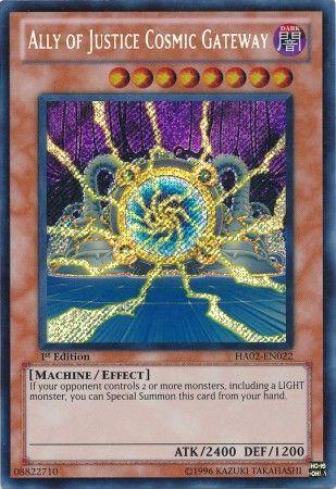 Ally of Justice Cosmic Gateway [1st Edition] HA02-EN022