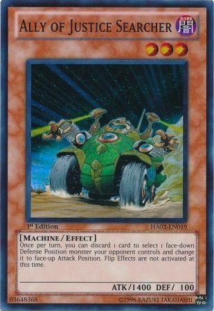 Ally of Justice Searcher [1st Edition] HA02-EN019
