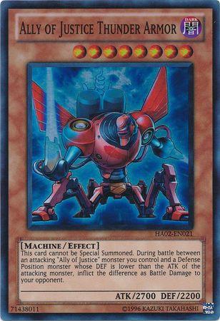 Ally of Justice Thunder Armor HA02-EN021