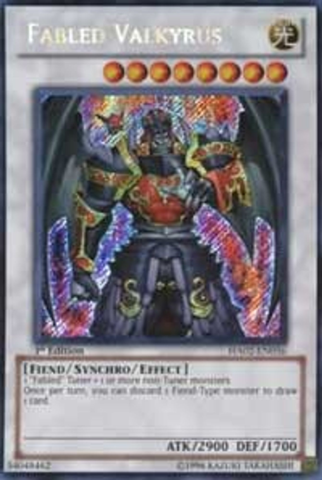 Fabled Valkyrus HA02-EN056