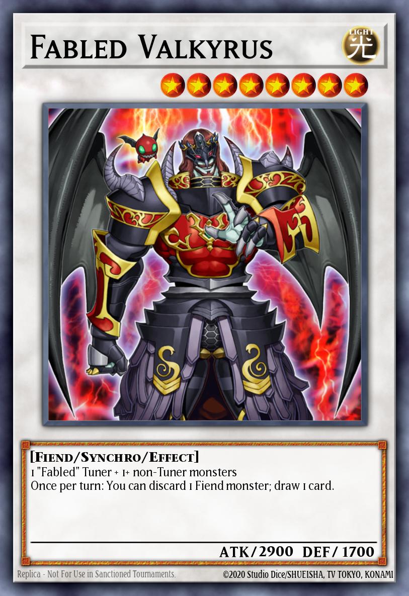 Fabled Valkyrus [1st Edition] HA02-EN056