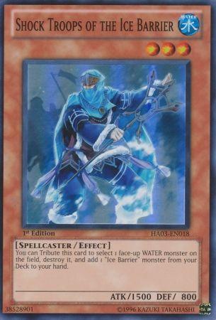 Shock Troops of the Ice Barrier [1st Edition] HA03-EN018
