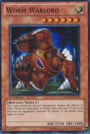 Worm Warlord [1st Edition] HA03-EN053
