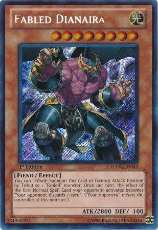 Fabled Dianaira [1st Edition] HA04-EN043