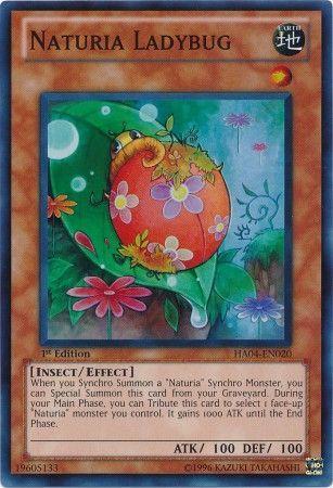 Naturia Ladybug [1st Edition] HA04-EN020
