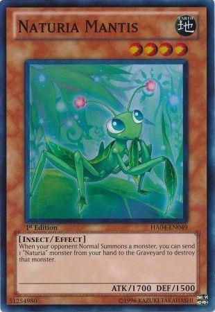 Naturia Mantis [1st Edition] HA04-EN049
