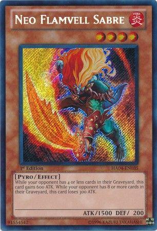 Neo Flamvell Sabre [1st Edition] HA04-EN035