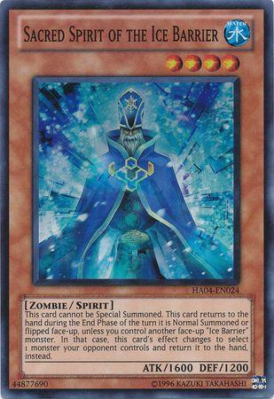 Sacred Spirit of the Ice Barrier HA04-EN024