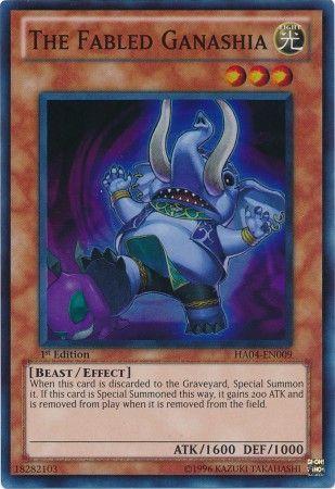 The Fabled Ganashia [1st Edition] HA04-EN009