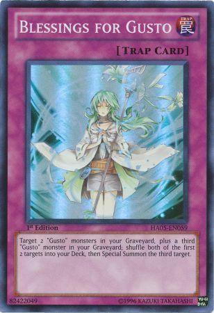 Blessings for Gusto [1st Edition] HA05-EN059