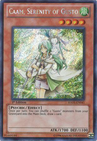 Caam, Serenity of Gusto [1st Edition] HA05-EN041