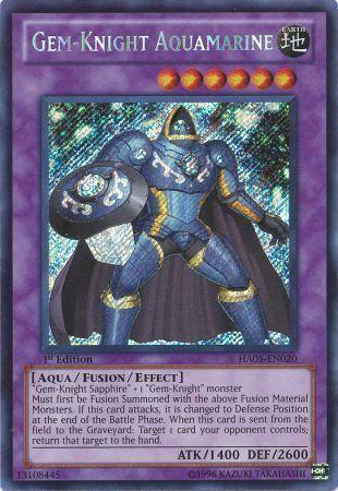 Gem-Knight Aquamarine [1st Edition] HA05-EN020