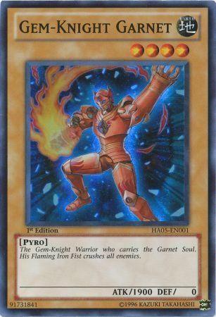Gem-Knight Garnet [1st Edition] HA05-EN001