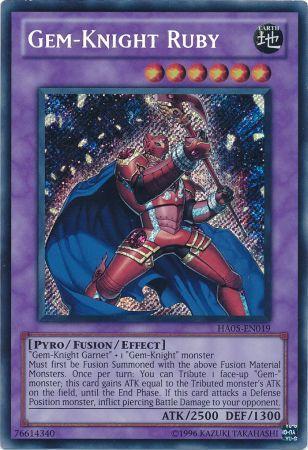 Gem-Knight Ruby HA05-EN019
