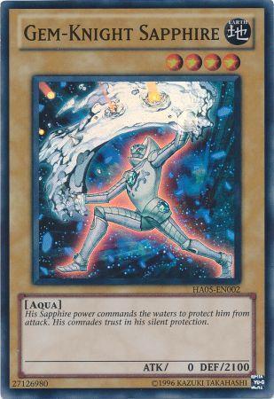 Gem-Knight Sapphire HA05-EN002