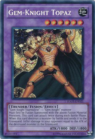 Gem-Knight Topaz HA05-EN021