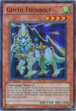 Gusto Thunbolt [1st Edition] HA05-EN039