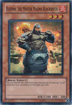 Kayenn, the Master Magma Blacksmith HA05-EN012
