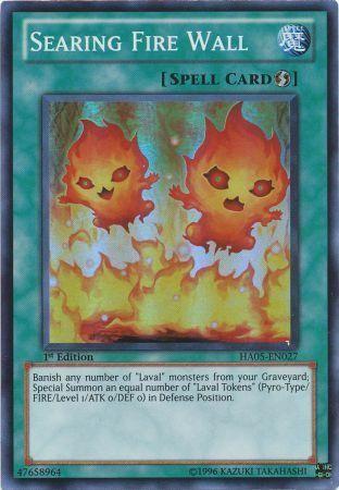 Searing Fire Wall [1st Edition] HA05-EN027