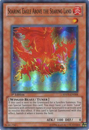 Soaring Eagle Above the Searing Land [1st Edition] HA05-EN008