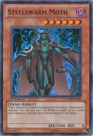 Steelswarm Moth [1st Edition] HA05-EN048