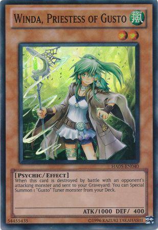 Winda, Priestess of Gusto HA05-EN040