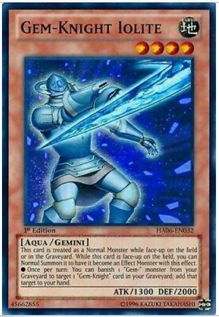 Gem-Knight Iolite [1st Edition] HA06-EN032