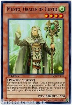 Musto, Oracle of Gusto [1st Edition] HA06-EN045
