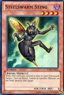 Steelswarm Sting [1st Edition] HA06-EN015