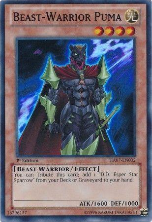 Beast-Warrior Puma [1st Edition] HA07-EN032
