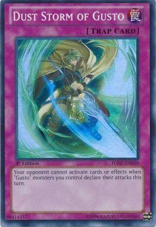 Dust Storm of Gusto [1st Edition] HA07-EN029