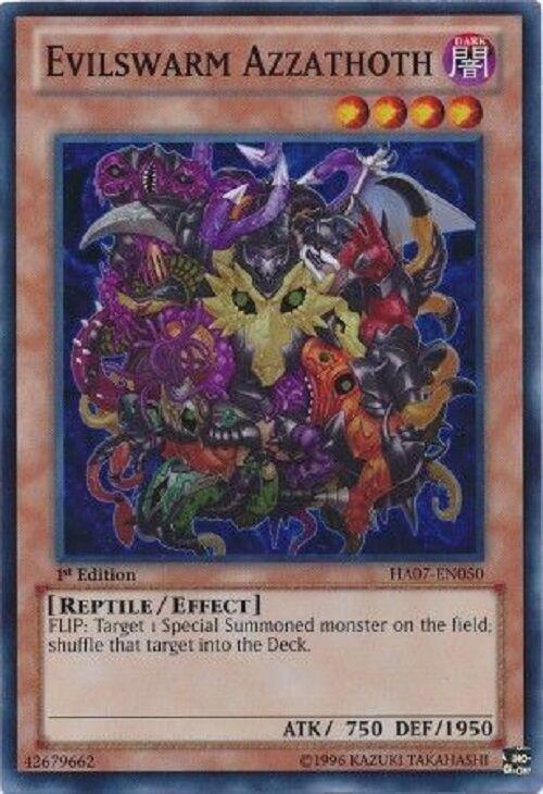 Evilswarm Azzathoth [1st Edition] HA07-EN050