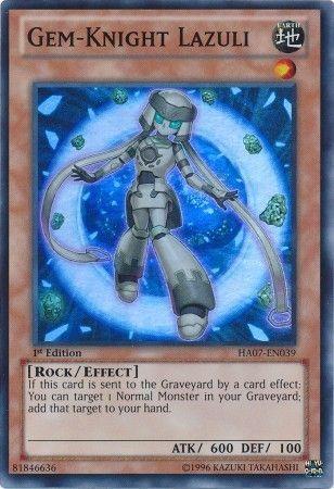 Gem-Knight Lazuli [1st Edition] HA07-EN039